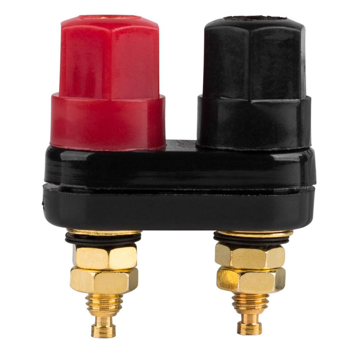 Gold Dual Binding Post Banana Jack